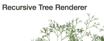 Recursive Tree Renderer